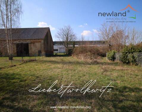 Startbild - Zentrales Baugrundstück im alten Dorfkern von Liebertwolkwitz!