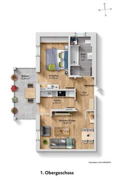 1. Obergeschoss - 