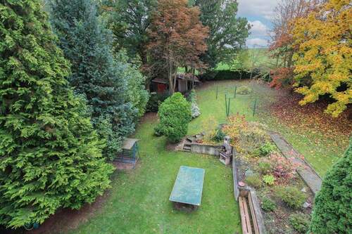 Blick vom Balkon - Mehrfamilienhaus, Wohnhaus mit 374,20 m² in Klipphausen zum Kaufen