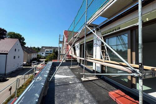Blick auf die Dachterrasse - Neubauwohnungen mit Stil, Komfort und Zukunft - Erstbezug in moderner Architektur