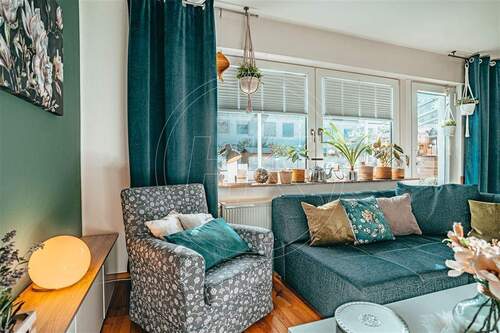 Das Wohnzimmer - 4 Zimmer Reihenmittelhaus in Lingen (Ems)