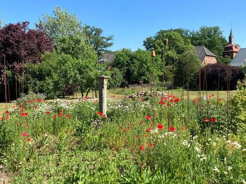 Garten Blick Kirche - 