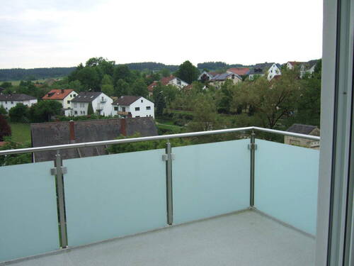 Aussicht vom Balkon - 4-Zimmer-Neubauwohnung mit traumhafter Aussicht