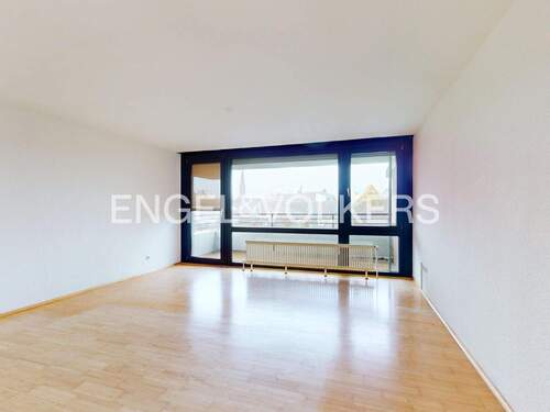 Wohnzimmer - 4 Zimmer Etagenwohnung zum Kaufen in Moers