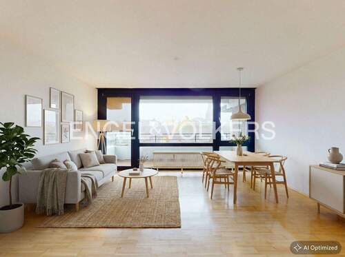 [KI-optimiertes Foto] So könnte es ausschauen - 4 Zimmer Etagenwohnung in Moers