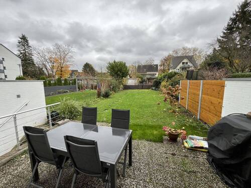 Terrasse und Garten - Reihenmittelhaus mit 92,00 m² in Leverkusen zum Kaufen