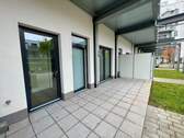 Terrasse - 2 Zimmer Terrassenwohnung zur Miete in Nürnberg