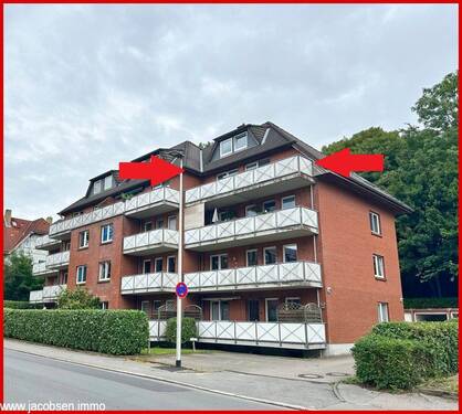 Süd-West-Ansicht - 3 Zimmer Etagenwohnung zur Miete in Schleswig
