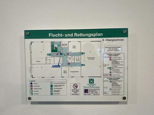Flucht- und Rettungsplan - 