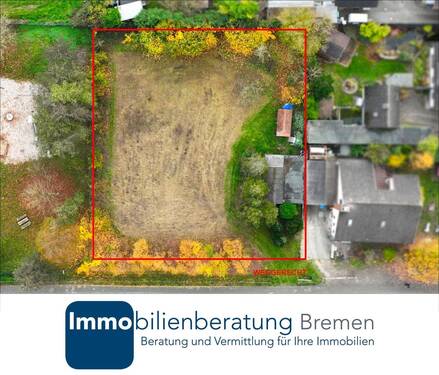Immmobilienberatung Bremen GmbH - Attraktives Baugrundstück in Achim Baden