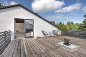einer ca. 31m² großen Dachterrasse - Einfamilienhaus mit 196,20 m² in Buchholz zum Kaufen