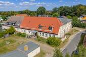 Aufnahme aus der Vogelperspektive - 1 Zimmer Mehrfamilienhaus, Wohnhaus in Bad Schmiedeberg