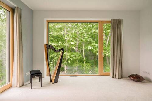 Zimmermit wunderschönem Ausblick in die Natur - 