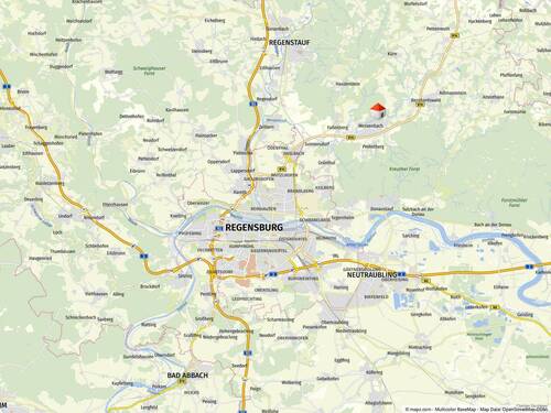 Lage im Landkreis - 