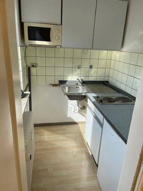 Küche - 1 Zimmer Etagenwohnung zur Miete in Kassel