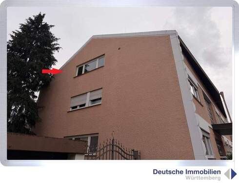 Seitenansicht - 2 Zimmer Etagenwohnung in Stuttgart