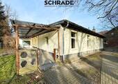 ...mit überdachter Terrasse und 2 Eingängen - 