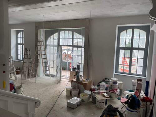 großes und helles Atelierzimmer - 1 Zimmer Terrassenwohnung zur Miete in Dresden