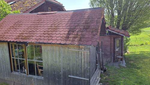 Außenansicht Holzhaus - 