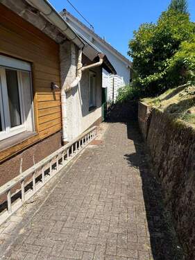 Blick auf die Terrasse - 