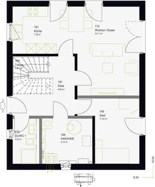 Erdgeschoss - 