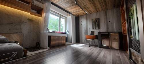 Zimmer Renovierungsbeispiel - 1-Zi-Appt. - leer - beim Bahnhof in Leonberg - 77.000-87.000 €