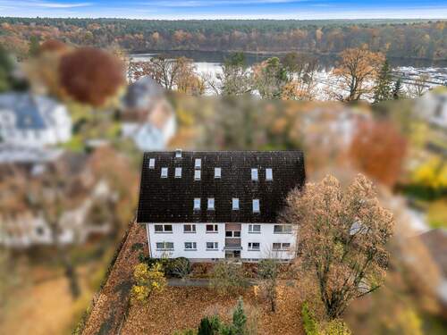 Draufsicht Haus - 3 Zimmer Etagenwohnung zum Kaufen in Berlin