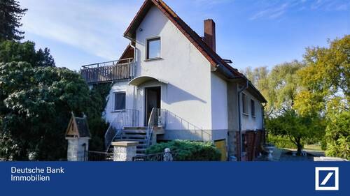 Objektansicht - Zweifamilienhaus mit idyllischem Weitblick nahe SchwedtOder.
