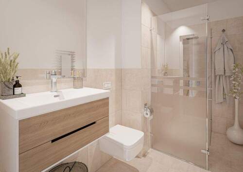 Bad mit Dusche - Projektierung - 