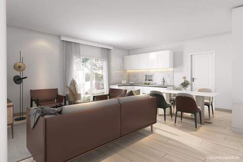 Beispiel Wohnküche - 