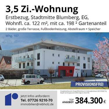 20260203 Wohnungen Blumberg_01.jpg - Großzügige Wohnung mit großem Gartenanteil in Blumberg