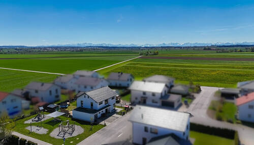 Alpenblick - Einfamilienhaus mit 223,00 m&sup2; in Kaufbeuren / Kaufbeuren-Neugablonz zum Kaufen