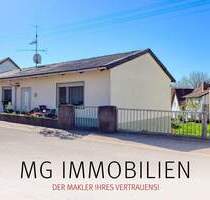 MG - Bungalow am Feldrand mit Doppelgarage, Garten und Waldgrundstück - Kollweiler