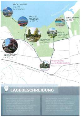 Lagebeschreibung - 2 Zimmer Etagenwohnung in Bad Zwischenahn