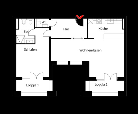 1. Obergeschoss - 
