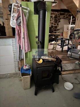 Ofen im Nebenraum - 