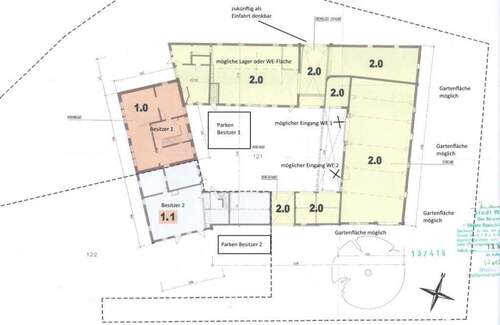 Lageplan Verkauf - 