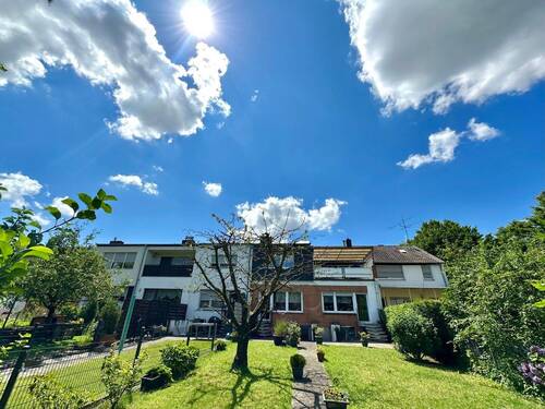 Ansicht Rückseite - 3 Zimmer Reihenmittelhaus zum Kaufen in Neuss