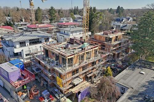 Bautenstand März 2026 - Etagenwohnung mit 131,10 m&sup2; in München zum Kaufen