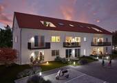 Projekt-Ansicht.jpg - VERKAUFSSTART ! 2 Zimmerwohnung mit Gartenanteil Nr. 2, KfW 40 QNG zinsgünstige Darlehen und Steuervorteile.
