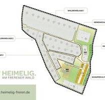Grundstück in ruhiger, naturnaher Lage - Bebauung mit Kompakthaus für Wochenend- und Ferienwohnen - Freren