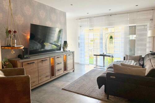 Wohnzimmer - Ansicht 1 - 4 Zimmer Reihenendhaus in Gelsenkirchen