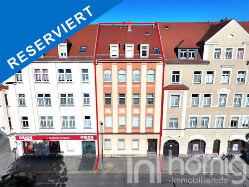 Straßenansicht - Investieren mit Stil - Mehrfamilienhaus im Herzen von Bautzen