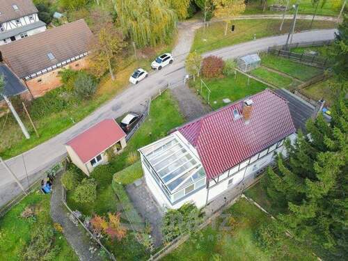 Draufsicht - Einfamilienhaus mit 121,80 m² in Zwickau zum Kaufen
