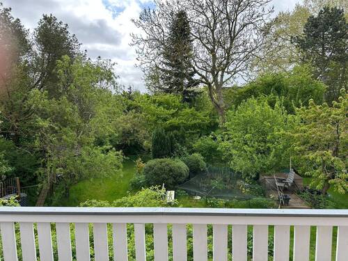 Balkonblick in den Garten - 