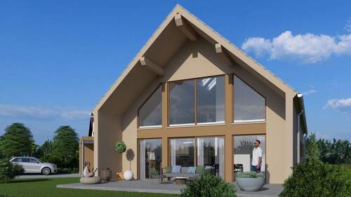 eindrucksvolle Hausansicht - Einfamilienhaus mit 140,00 m&sup2; in Mössingen zum Kaufen