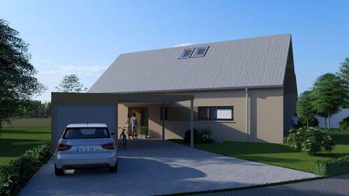 Hauszugang überdacht - 