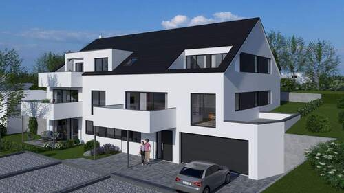 Hauszugang
- Etagenwohnung mit 97,00 m&sup2; in Rangendingen zum Kaufen