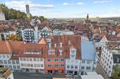 Luftbild - Historisches Wohn- und Geschäftshaus mit Lifestyle-Konzept - voll vermietet in der Oberstadt