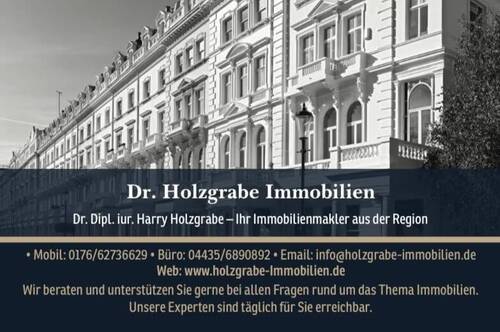 Dr.Holzgrabe Immobilien - 2 Zimmer Reihenmittelhaus in Diepholz